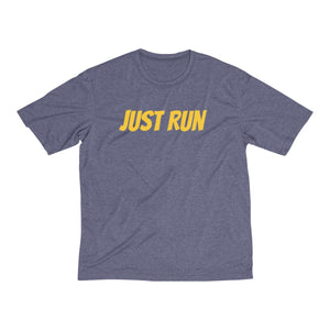 Running Shirt - Just Run - Men's Heather Dri-Fit Tee