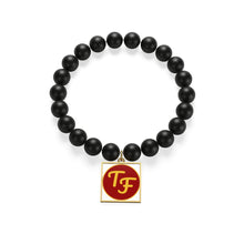 Load image into Gallery viewer, Track and Field Matte Onyx Bracelet