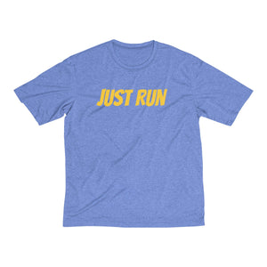 Running Shirt - Just Run - Men's Heather Dri-Fit Tee