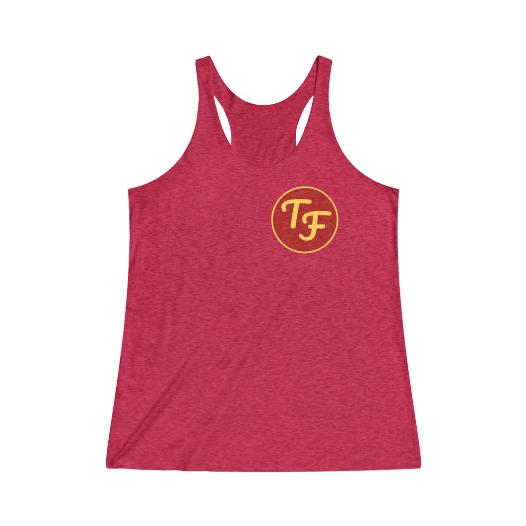 Track and Field Women's Tri-Blend Racerback Tank