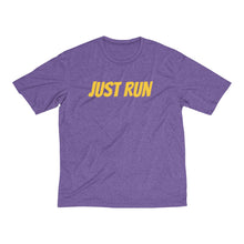 Load image into Gallery viewer, Running Shirt - Just Run - Men&#39;s Heather Dri-Fit Tee