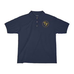 Track and Field Men's Jersey Polo Shirt