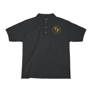 Track and Field Men's Jersey Polo Shirt