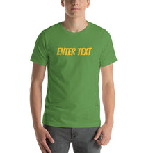 Load image into Gallery viewer, Customizable Short-Sleeve Unisex T-Shirt