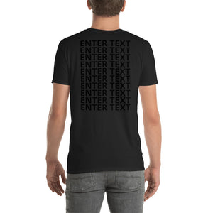 Customize Short-Sleeve Unisex T-Shirt